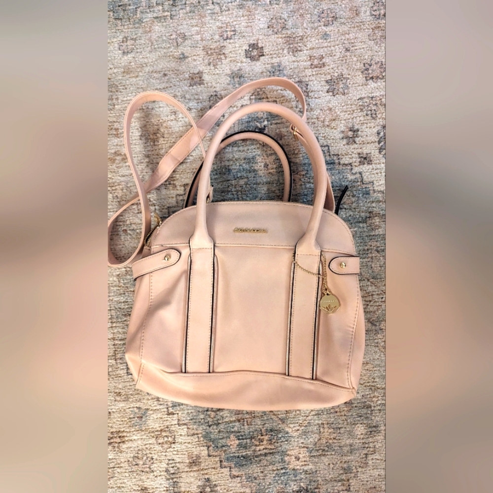 Big Buddha  Handbag Purse Shoulder Bag Pink  S57K